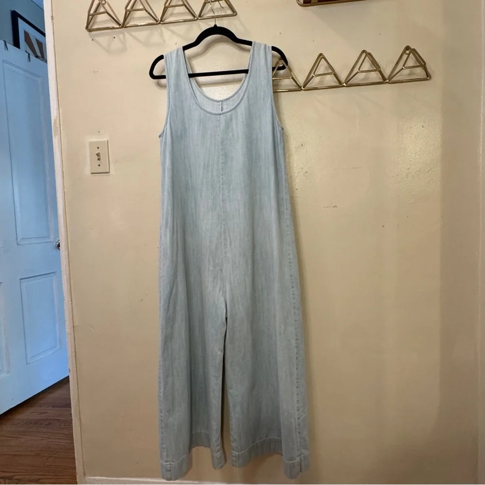 Ilana Kohn Milo Jumpsuit in Light Denim Wash - Small - Picture 5 of 9